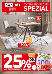 XXXLutz Möbelhäuser Prospekt "VENJAKOB SPEZIAL", 8 Seiten, 03.11.2025 - 03.11.2025 Aktueller XXXLutz Möbelhäuser Prospekt, "VENJAKOB SPEZIAL", mit Angeboten der Woche, gültig von 03.11.2025 bis 03.11.2025
