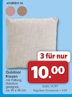 Outdoor Kissen für 10,00 € bei famila Nordwest im Angebot Outdoor Kissen im aktuellen famila Nordwest Prospekt