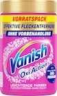 Fleckenentferner Pulver Oxi Action Pink von Vanish Oxi Action für 6,75 € bei dm-drogerie markt im Angebot Fleckenentferner Pulver Oxi Action Pink von Vanish Oxi Action im aktuellen dm-drogerie markt Prospekt