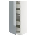 Hochschrank m Schubladen weiß/Kallarp hell graublau 60x60x140 cm im Angebot bei IKEA in Albstadt Hochschrank m Schubladen weiß/Kallarp hell graublau 60x60x140 cm Angebote von METOD / MAXIMERA bei IKEA Albstadt für 425,20 €