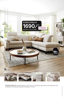 Ecksofa im aktuellen Kabs Prospekt (Essen) Ecksofa im Kabs Prospekt "Ecksofa Special" mit 11 Seiten (Essen)