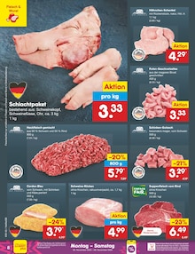 Hackfleisch im aktuellen Netto Marken-Discount Prospekt (Hamburg) Hackfleisch im Netto Marken-Discount Prospekt "Aktuelle Angebote" mit 63 Seiten (Hamburg)