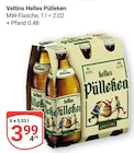 Aktuelle Veltins Angebote bei GLOBUS in Wolfenbüttel Aktuelles Helles Pülleken Angebot bei GLOBUS in Wolfenbüttel ab 3,99 €