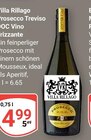 Prosecco Treviso DOC Vino Frizzante im Angebot bei GLOBUS in Wiesbaden Prosecco Treviso DOC Vino Frizzante Angebote von Villa Rillago bei GLOBUS Wiesbaden für 4,99 €