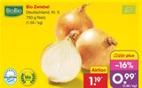 Bio Zwiebel im Netto Marken-Discount Prospekt Bio Zwiebel von BioBio im aktuellen Netto Marken-Discount Prospekt für 0,99 €
