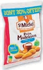 Petites madeleines natures - ST MICHEL dans le catalogue U Express