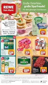 Aktueller REWE Prospekt für Bochum und Ungebung, Seiten zum blättern REWE Prospekt Dein Markt mit Seiten in Bochum und Umgebung