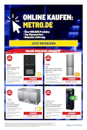 Metro Prospekt für Selm mit 2 Seiten Metro Prospekt für Selm: "Online kaufen: Metro.de", 2 Seiten, 12.05.2025 - 18.05.2025