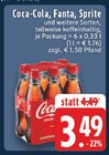 Aktuelles Coca-Cola Angebot bei EDEKA in Lünen ab 3,49 €