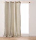 Rideau à oeillets boudoir velours - Maxi Bazar à Antony Rideau à oeillets boudoir velours en promo chez Maxi Bazar Antony à 23,99 €