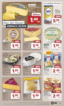 Mozzarella im combi Prospekt "Markt - Angebote" mit 33 Seiten (Bielefeld)