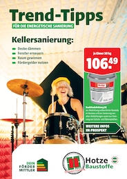 Hotze Baustoffe Prospekt mit 13 Seiten (Wunstorf)