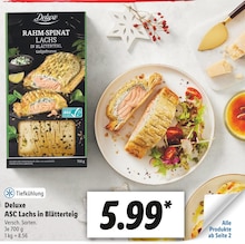 ASC Lachs in Blätterteig Angebot in Hemmoor im aktuellen Prospekt bei Lidl in Hemmoor