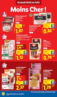 Promotion Coppa dans le prospectus Lidl, valable du 05/02/2026 au 11/02/2026 Promo Coppa dans le catalogue Lidl du moment à la page 10