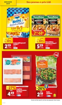 Promo Bleu dans le catalogue Lidl du moment à la page 14