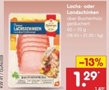 Aktuelles Lachsschinken Angebot bei Netto Marken-Discount in Halle (Saale) ab 1,29 €
