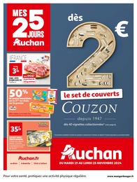 Prospectus Auchan Hypermarché à Montigny-Montfort, "MES 25 JOURS Auchan", 48 pages, 19/11/2024 - 25/11/2024