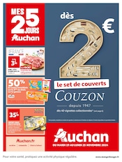 Catalogue Supermarchés Auchan Hypermarché en cours à Laignes et alentours, "MES 25 JOURS Auchan", 48 pages, 19/11/2024 - 25/11/2024