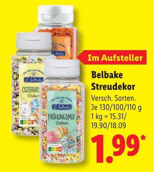 Streudekor Frühlingsmix