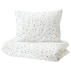 Bettwäsche-Set, 2-teilig weiß/Mosaikmuster Angebot im IKEA Prospekt Bettwäsche-Set, 2-teilig weiß/Mosaikmuster im IKEA Prospekt zum Preis von 7,99 €