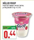 Froop Himbeere Angebote von Müller bei Marktkauf Bad Oeynhausen für 0,44 €