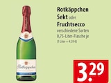 Rotkäppchen Sekt oder Fruchtsecco Angebote bei famila Nordost Norderstedt für 3,29 €