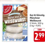 Aktuelles Münchner Weißwurst Angebot bei EDEKA in Heilbronn ab 2,99 €