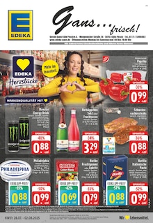 Aktueller EDEKA Prospekt "Aktuelle Angebote" für Köln Aktueller EDEKA Prospekt für Köln mit Seiten