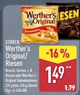 Werther's Original Sahnebonbons von Storck im aktuellen ALDI Nord Prospekt für 1,49 €
