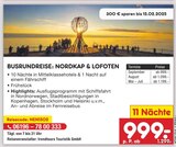 BUSRUNDREISE: NORDKAP & LOFOTEN Angebote von trendtours Touristik GmbH bei Netto Marken-Discount Marl für 999,00 €