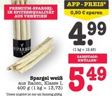 Aktuelles Premium-Spargel Angebot bei E center in Heidelberg ab 4,99 €