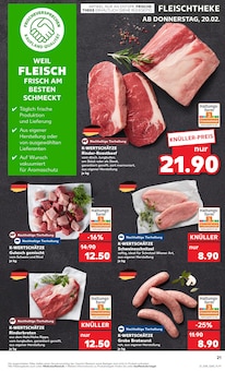 Hackfleisch im Kaufland Prospekt "Aktuelle Angebote" mit 56 Seiten (Darmstadt)