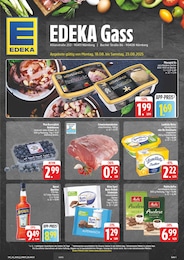 EDEKA Prospekt "Wir lieben Lebensmittel!" für Nürnberg, 52 Seiten, 18.08.2025 - 23.08.2025