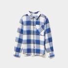 Chemise 1 poche manches longues coton bleu roi garçon - La Halle Chemise 1 poche manches longues coton bleu roi garçon à 15,99 € dans le catalogue La Halle