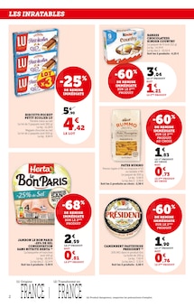 Catalogue Super U de la semaine 26, "Super U", page 2, 24/06/2025 - 06/07/2025 Prospectus Super U en cours, "Super U", page 2 sur 44