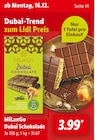 Dubai Schokolade Angebote von MiLanGo bei Lidl Hagen für 3,99 €