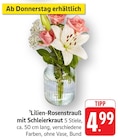EDEKA - Lilien-Rosenstrauß mit Schleierkraut Angebot im Prospekt Lilien-Rosenstrauß mit Schleierkraut bei EDEKA im Prospekt "" für 4,99 €