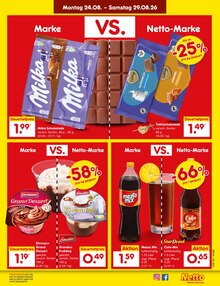 Milka im aktuellen Netto Marken-Discount Prospekt (Mönchengladbach) Milka im Netto Marken-Discount Prospekt "Aktuelle Angebote" mit 72 Seiten (Mönchengladbach)
