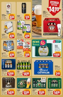 Bier im REWE Prospekt "Dein Markt" mit 36 Seiten (Filderstadt)