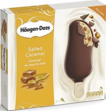 Bâtonnets glacés caramel salé - Petit Casino à Nanterre Bâtonnets glacés caramel salé en promo chez Petit Casino Nanterre à 3,28 €