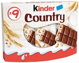 Kinder Country - Lidl à Vitry-sur-Seine Kinder Country en promo chez Lidl Vitry-sur-Seine à 1,65 €