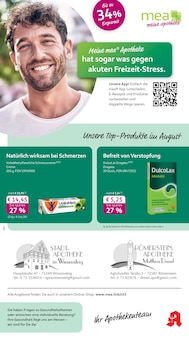 mea - meine apotheke Prospekt der KW 33 "Unsere August-Angebote" Aktueller mea - meine apotheke Prospekt "Unsere August-Angebote" Seite 1 von 4 Seiten