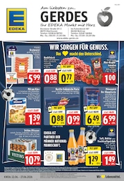 EDEKA Prospekt für Oberhausen: "Aktuelle Angebote", 24 Seiten, 22.06.2026 - 27.06.2026
