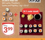 Maki-Set Angebote von Globus bei GLOBUS Leipzig für 3,99 €