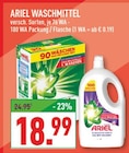 Waschmittel im Angebot bei Marktkauf in Warendorf Waschmittel Angebote von Ariel bei Marktkauf Warendorf für 18,99 €