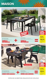 Promos Chaise dans le catalogue "LE MOIS DES SUPPORTERS" de Carrefour Chaise en promo dans le catalogue Carrefour à la page 89