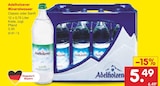 Netto Marken-Discount Weilheim - Mineralwasser Angebot im Prospekt Mineralwasser bei Netto Marken-Discount im Weilheim Prospekt für 5,49 €