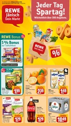 REWE Prospekt "Dein Markt" für Eggersdorf, 35 Seiten, 20.01.2025 - 25.01.2025