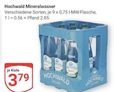 GLOBUS - Mineralwasser Angebot im Prospekt Mineralwasser bei GLOBUS im Prospekt "" für 3,79 €