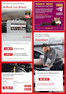 Autobatterie im AutoCrew Prospekt "Herbstzeit. Bremsenzeit. Wir checken das!" mit 6 Seiten (Kassel)